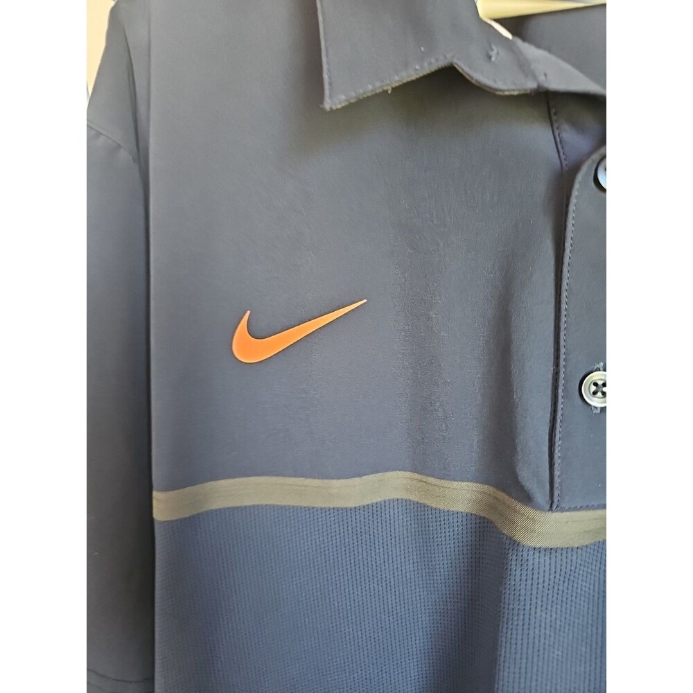 NIKE DRI-FIT University Of ILLINOIS polo Golf Fighting ILLINI SIZE XXL - Picture 3 of 9